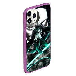 Чехол iPhone 11 Pro матовый Ulquiorra Schiffer Bleach, цвет: 3D-фиолетовый — фото 2