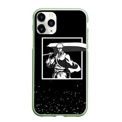 Чехол iPhone 11 Pro матовый Bleach, цвет: 3D-салатовый