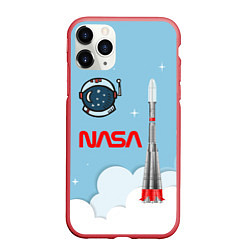 Чехол iPhone 11 Pro матовый Mission NASA