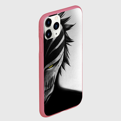 Чехол iPhone 11 Pro матовый ИЧИГО ПУСТОЙ BLEACH / 3D-Малиновый – фото 2