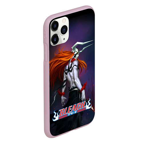 Чехол iPhone 11 Pro матовый ПУСТОЙ BLEACH БЛИЧ / 3D-Розовый – фото 2