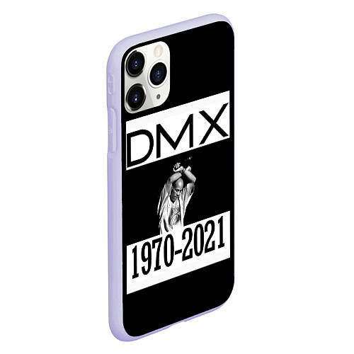 Чехол iPhone 11 Pro матовый DMX 1970-2021 / 3D-Светло-сиреневый – фото 2