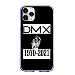 Чехол iPhone 11 Pro матовый DMX 1970-2021, цвет: 3D-светло-сиреневый