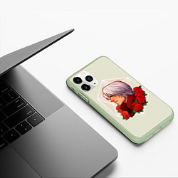 Чехол iPhone 11 Pro матовый Данте DMC, цвет: 3D-салатовый — фото 2