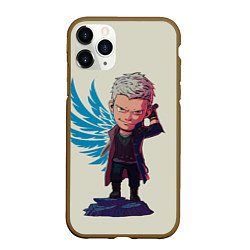 Чехол iPhone 11 Pro матовый Nero Big head