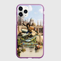 Чехол iPhone 11 Pro матовый Принц Персии классика, цвет: 3D-фиолетовый