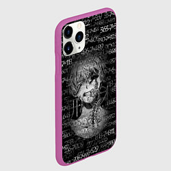 Чехол iPhone 11 Pro матовый Kaneki Ken 1000-7, цвет: 3D-фиолетовый — фото 2