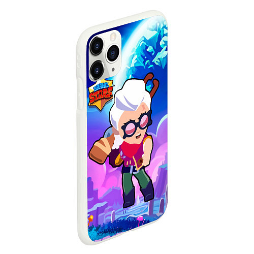 Чехол iPhone 11 Pro матовый Белль Belle Brawl Stars / 3D-Белый – фото 2