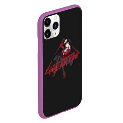 Чехол iPhone 11 Pro матовый Kakegurui Yumeko, цвет: 3D-фиолетовый — фото 2