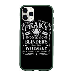 Чехол iPhone 11 Pro матовый Острые Козырьки Whiskey