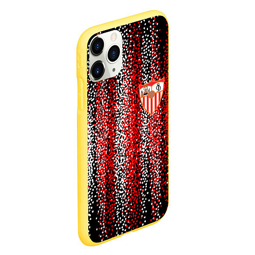 Чехол iPhone 11 Pro матовый Sevilla / 3D-Желтый – фото 2