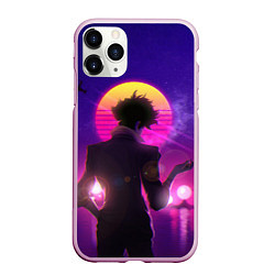 Чехол iPhone 11 Pro матовый Cowboy Bebop Spike Spiegel, цвет: 3D-розовый