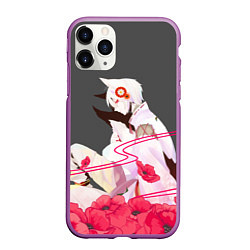 Чехол iPhone 11 Pro матовый Flower Tomoe