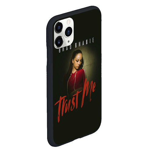 Чехол iPhone 11 Pro матовый Bhad Bhabie Trust me / 3D-Черный – фото 2