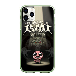 Чехол iPhone 11 Pro матовый The Binding of Isaac, цвет: 3D-салатовый