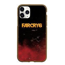 Чехол iPhone 11 Pro матовый Far Cry 6, цвет: 3D-коричневый