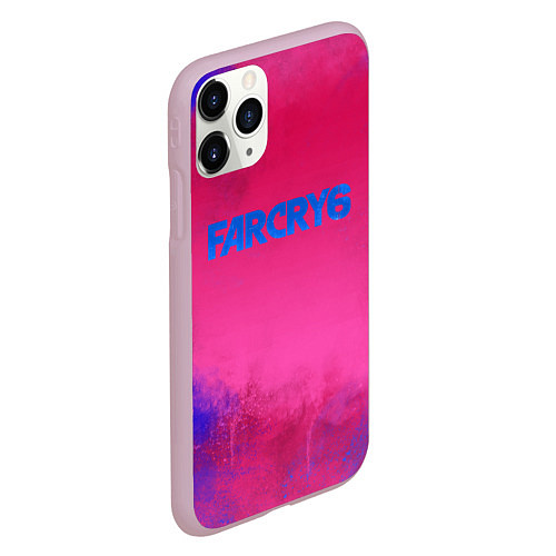 Чехол iPhone 11 Pro матовый Far Cry 6 / 3D-Розовый – фото 2