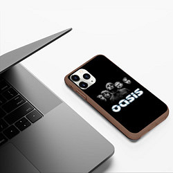 Чехол iPhone 11 Pro матовый OASIS, цвет: 3D-коричневый — фото 2