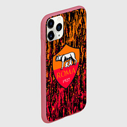 Чехол iPhone 11 Pro матовый Roma, цвет: 3D-малиновый — фото 2