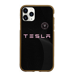 Чехол iPhone 11 Pro матовый INTER MIAMI HOME KIT, цвет: 3D-коричневый