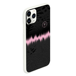 Чехол iPhone 11 Pro матовый INTER MIAMI 2021, цвет: 3D-белый — фото 2
