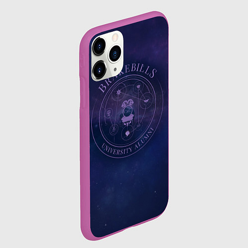 Чехол iPhone 11 Pro матовый Brakebills University Alumni / 3D-Фиолетовый – фото 2