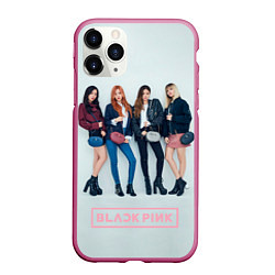 Чехол iPhone 11 Pro матовый Blackpink Squad