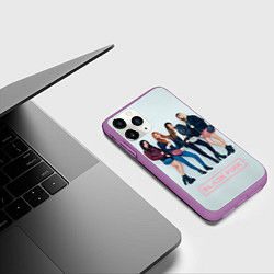 Чехол iPhone 11 Pro матовый Blackpink Squad, цвет: 3D-фиолетовый — фото 2