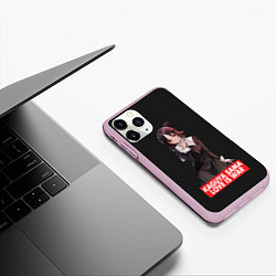 Чехол iPhone 11 Pro матовый Kaguya-sama: Love Is War, цвет: 3D-розовый — фото 2
