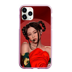 Чехол iPhone 11 Pro матовый Дженни BLACKPINK