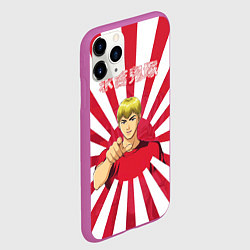 Чехол iPhone 11 Pro матовый Крутой учитель Онидзука, цвет: 3D-фиолетовый — фото 2