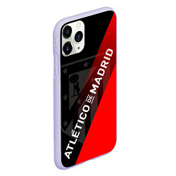 Чехол iPhone 11 Pro матовый АТЛЕТИКО МАДРИД ATLETICO, цвет: 3D-светло-сиреневый — фото 2