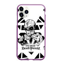 Чехол iPhone 11 Pro матовый Five Finger Death Punch