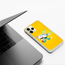 Чехол iPhone 11 Pro матовый Cupower, цвет: 3D-белый — фото 2