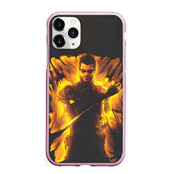 Чехол iPhone 11 Pro матовый Jensen in fire