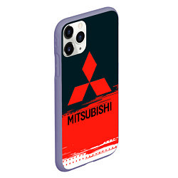Чехол iPhone 11 Pro матовый MITSUBISHI МИТСУБИШИ Z, цвет: 3D-серый — фото 2