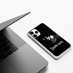 Чехол iPhone 11 Pro матовый РЮК светящиеся глаза, цвет: 3D-белый — фото 2