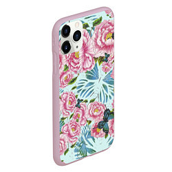 Чехол iPhone 11 Pro матовый Фантазия, цвет: 3D-розовый — фото 2