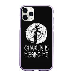 Чехол iPhone 11 Pro матовый Charlie is missing me, цвет: 3D-светло-сиреневый