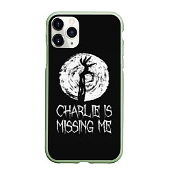Чехол iPhone 11 Pro матовый Charlie is missing me, цвет: 3D-салатовый