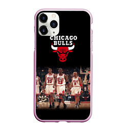 Чехол iPhone 11 Pro матовый CHICAGO BULLS 3