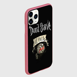 Чехол iPhone 11 Pro матовый Angry Webber, цвет: 3D-малиновый — фото 2
