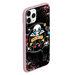 Чехол iPhone 11 Pro матовый The Binding of Isaac ИСААК, цвет: 3D-розовый — фото 2