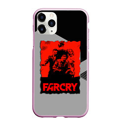 Чехол iPhone 11 Pro матовый FARCRY, цвет: 3D-розовый