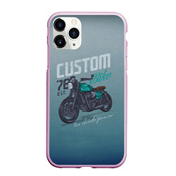 Чехол iPhone 11 Pro матовый Custom Bike