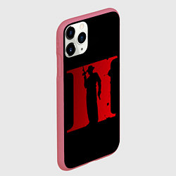 Чехол iPhone 11 Pro матовый Mafia 2, цвет: 3D-малиновый — фото 2