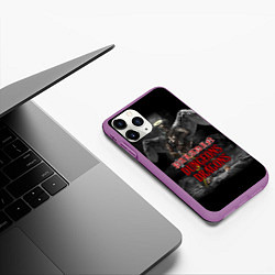 Чехол iPhone 11 Pro матовый Dungeons & Dragons: Palladin, цвет: 3D-фиолетовый — фото 2