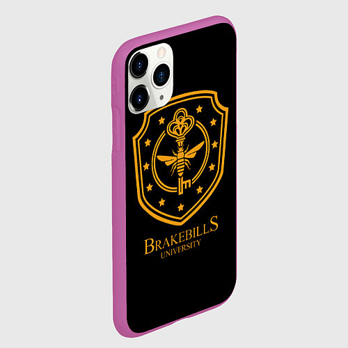 Чехол iPhone 11 Pro матовый Волшебники Brakebills / 3D-Фиолетовый – фото 2