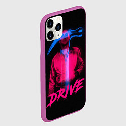 Чехол iPhone 11 Pro матовый DRIVE, цвет: 3D-фиолетовый — фото 2