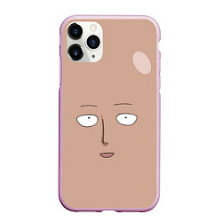 Чехол iPhone 11 Pro матовый Сайтама One-Punch Man